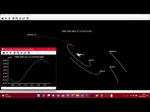 Solar System 3D simulation on Python 3 | Marwa Kadhem