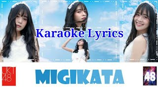 Cindy Yuvia - Migikata (Pundak  Kanan) Karaoke Lyrics