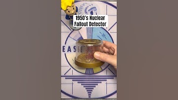 1950’s Nuclear Fallout Detector ☢️