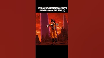 Wholesome Interaction Between Orange Piccolo And Goku Lol 🤯 #crashout #orangepiccolo #sparkingzero