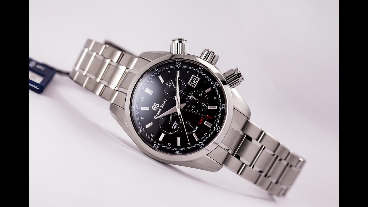 Grand Seiko Spring Driver Chronograph SBGC203 - YouTube