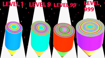 LEVEL UP CIRCLES - ASMR Gameplay iOS,Android Walkthrough Pro Game Mobile (Flexy Ring )Satisfying run