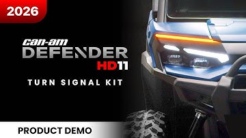 2026 Can-Am Defender HD11 - Sequential Turn Signal Kit | WD ELECTRONICS