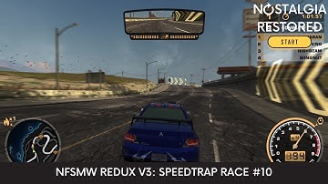 NFSMW Redux V3: Dunwich & Bayshore (Speedtrap Race #10)