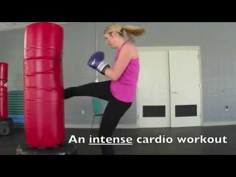 kickboxing workout videos with bag