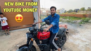 New Bike From Youtube Money 😍 Power Of Youtube 🔥