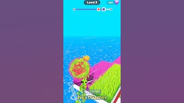 Grass Race🌿🌾🪒Mobile Gameplay By NextGamer (Android,iOS) Level 3 #shorts