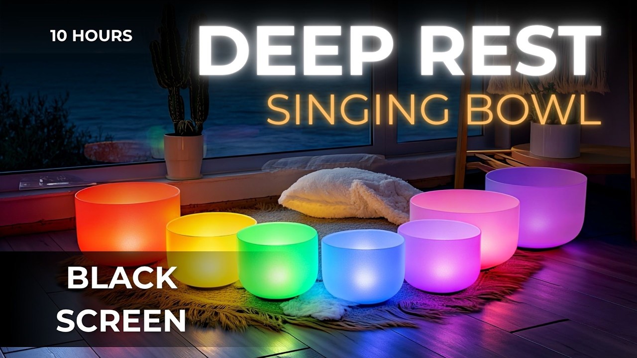 Pain Relief Sound Bath | 432Hz Crystal Singing Bowls for Comfort, Ease ...