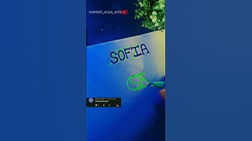 #sofia name logo ✨❤️ #viral #trending #shorts