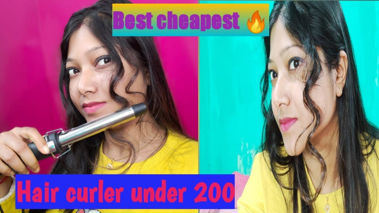 Best cheapest hair curler under 200।। Online shop 🔥🔥 YouTube