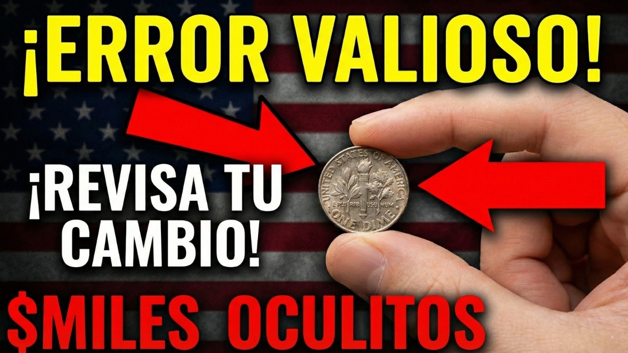 ¿Tienes este DIME de 10 Centavos? Vale $450,000 y Podría Estar en tu Bolsillo 😱