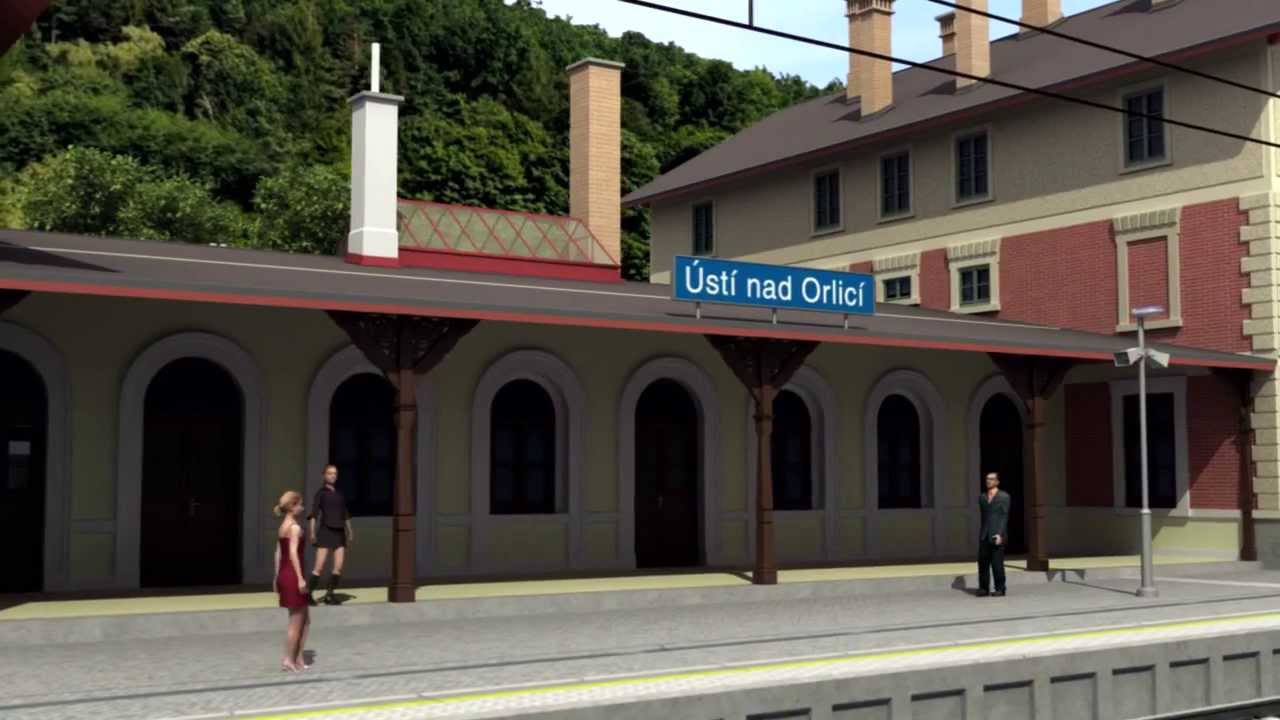 Průjezd železničním uzlem Ústí nad Orlicí