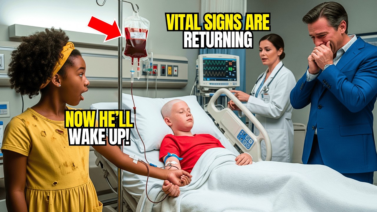 No One Could Save the Billionaire’s Dying Son—Until a Homeless Girl’s Blood Shocked Doctors
