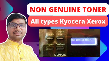 Keyosera taskalfa 1800 Non genuine toner error ko keyse permanently solve kare