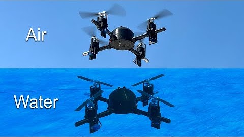 Hybrid Aerial Underwater Drone | Bachelor Project