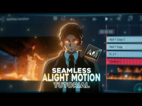 How To Make Seamless Transition Like In After Effects on Alight motion 2026