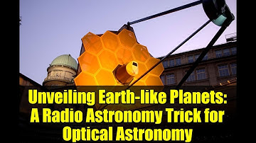 Unveiling Earth-like Planets: A Radio Astronomy Trick for Optical Astronomy