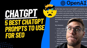 The Best ChatGPT SEO Prompts | ChatGPT for SEO