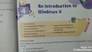 Class 7th|Chapter 4: An Introduction To Windows 8 (Part 1)
