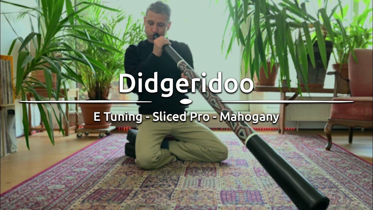 Sliced Pro Didgeridoo, Tuning E, DDPROFPE, played by Tayfun Schulzke