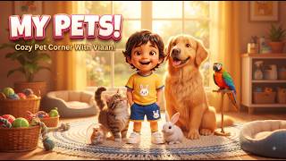 My Pets for Kids 🐶🐱🐹 | Learn Pet Names & Fun Facts | Dog, Cat, Bunny & More! | CocoPui screenshot 3
