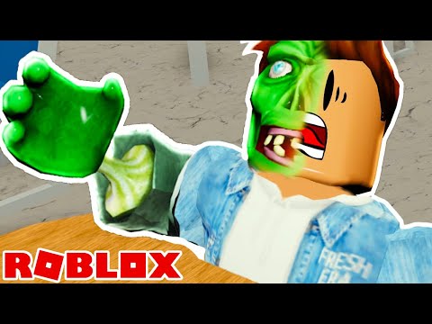 Видео: КЕМПИНГ ЗОМБИ в Школе ROBLOX. Кид убегает от вируса захватившего весь город