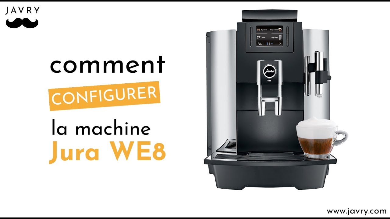 Machine à café WE 8 Chrome Jura - Solution bureaux et entreprises