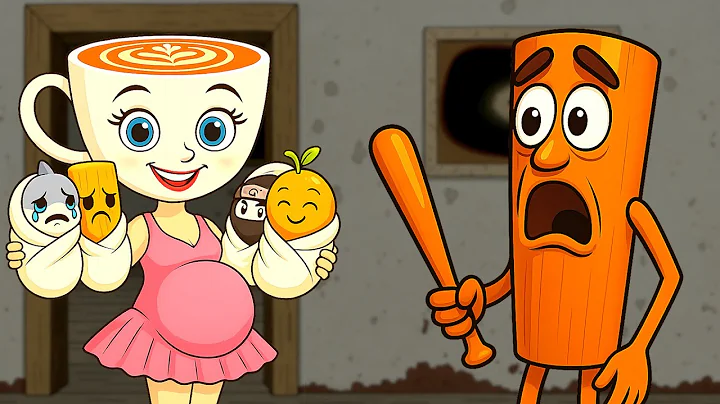 Pregnant Ballerina Cappucina feat Tung Tung Sahur! Italian Brainrot Animation