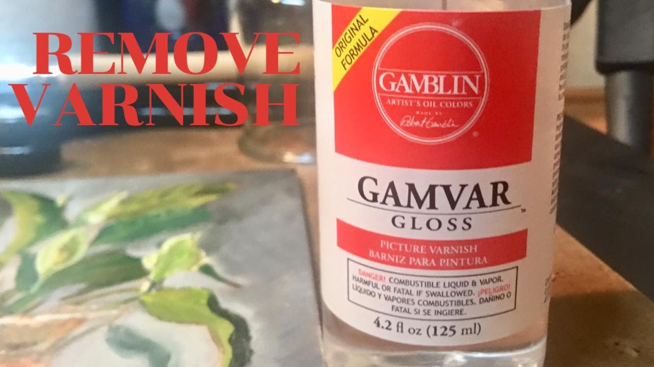 Gamblin Gamvar Satin Picture Varnish