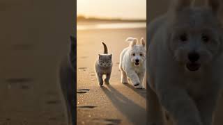 Running on the Beach #FunnyAI #AIMemes #ViralMemes #FunnyVideo  #TrendingUSA #ForYou #