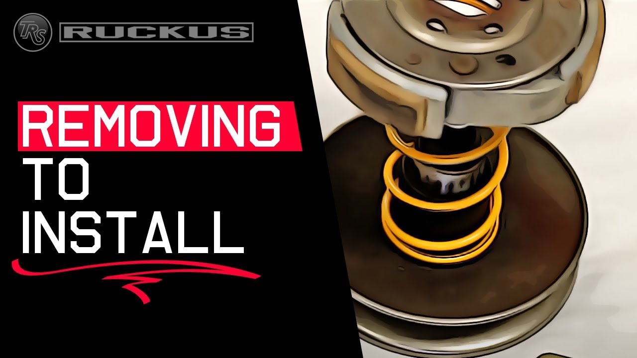 REMOVING A GY6 CLUTCH NUT TO INSTALL CONTRA SPRING YouTube