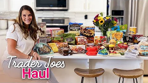 TRADER JOES SHOPPING HAUL | GROCERY SHOPPING AT TRADER JOES FOR BIG FAMILY | TRADER JOES HACKS