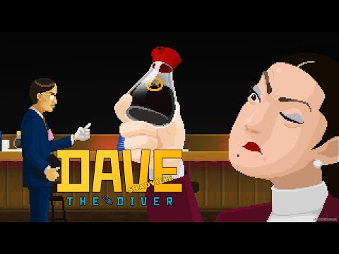 Видео: Храм русалидов и серебряный суши-бар ☀ Dave the Diver Прохождение игры #3