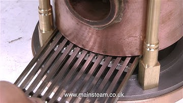 HOW TO MAKE A COAL FIRED STEAM ENGINE BOILER PLANT - PART #24