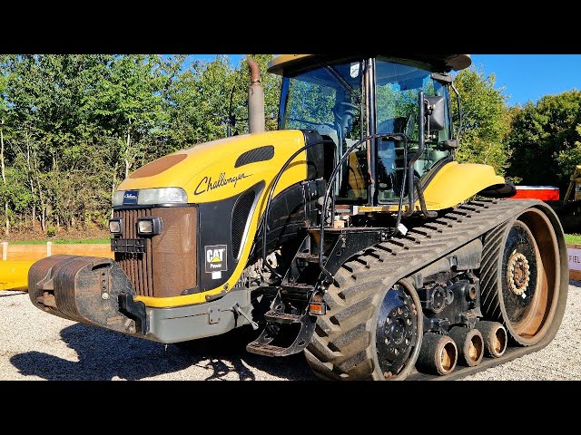 2005 Challenger MT765B Crawler Tractor 24584 - YouTube