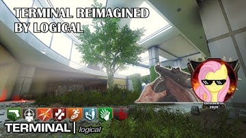 ZOMBIES CUSTOM MAPS - TERMINAL REIMAGINED - A VIDEO BY THEDAWNFOX