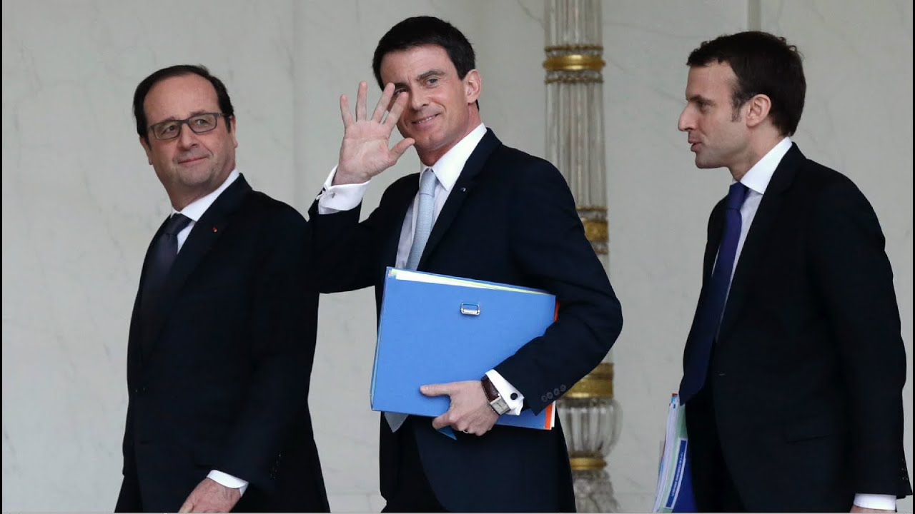 Le trio infernal Hollande-Valls-Macron