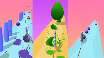 Very satisfying and relaxing ASMR slicing game | part 203