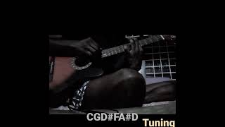cgdfad tunings beginnerfriendly guitarist guitarriff mathrock retro phonevideography