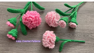 Lindos Claveles Tejidos a Crochet fáciles y rápidos🥰