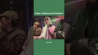 Jhope, V And Rm Having Fun In Japan