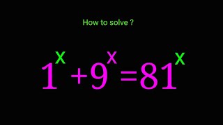 Nice Algebra Mathematics Exponential Equation ✍️ Find the Value of X in this Math Problem ✍️