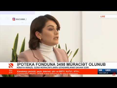 Kirayə evlər üçün İpoteka Fonduna - 3500-Ə YAXIN MÜRACİƏT EDİLİB - VİDEO