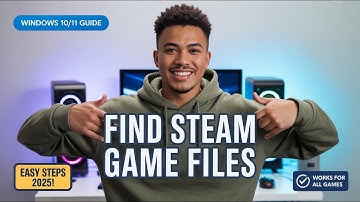 How to Find Steam Game Files on Windows 10/11 (2025 Guide)