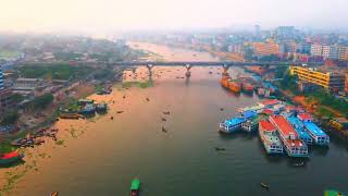 Exploring Riverside Mountain Serenity: Stunning 4K Drone Travel Vlog 2024
