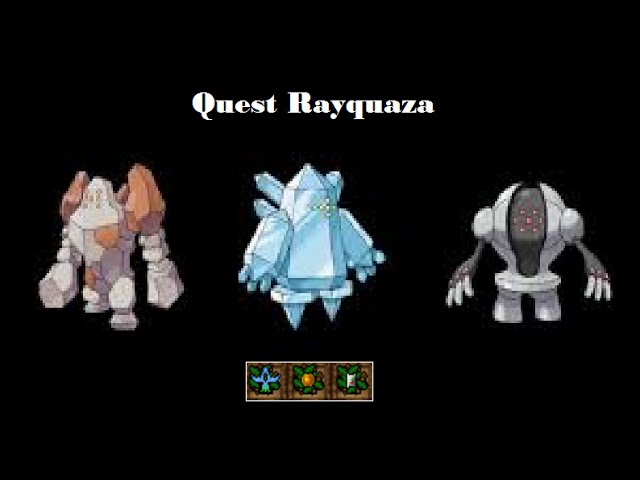 QUEST DO RAYQUAZA OT POKÉMON