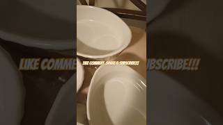 Carning Dishes Thrifting