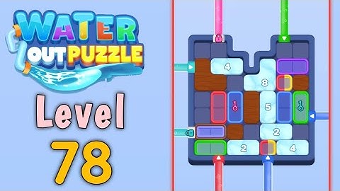 Water Out Puzzle Level 78 Walkthrough