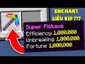 Minecraft, Nhưng Enchant Được Đồ Vip Cấp 1,000,000...