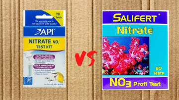 API vs Salifert Nitrate Test Kit
